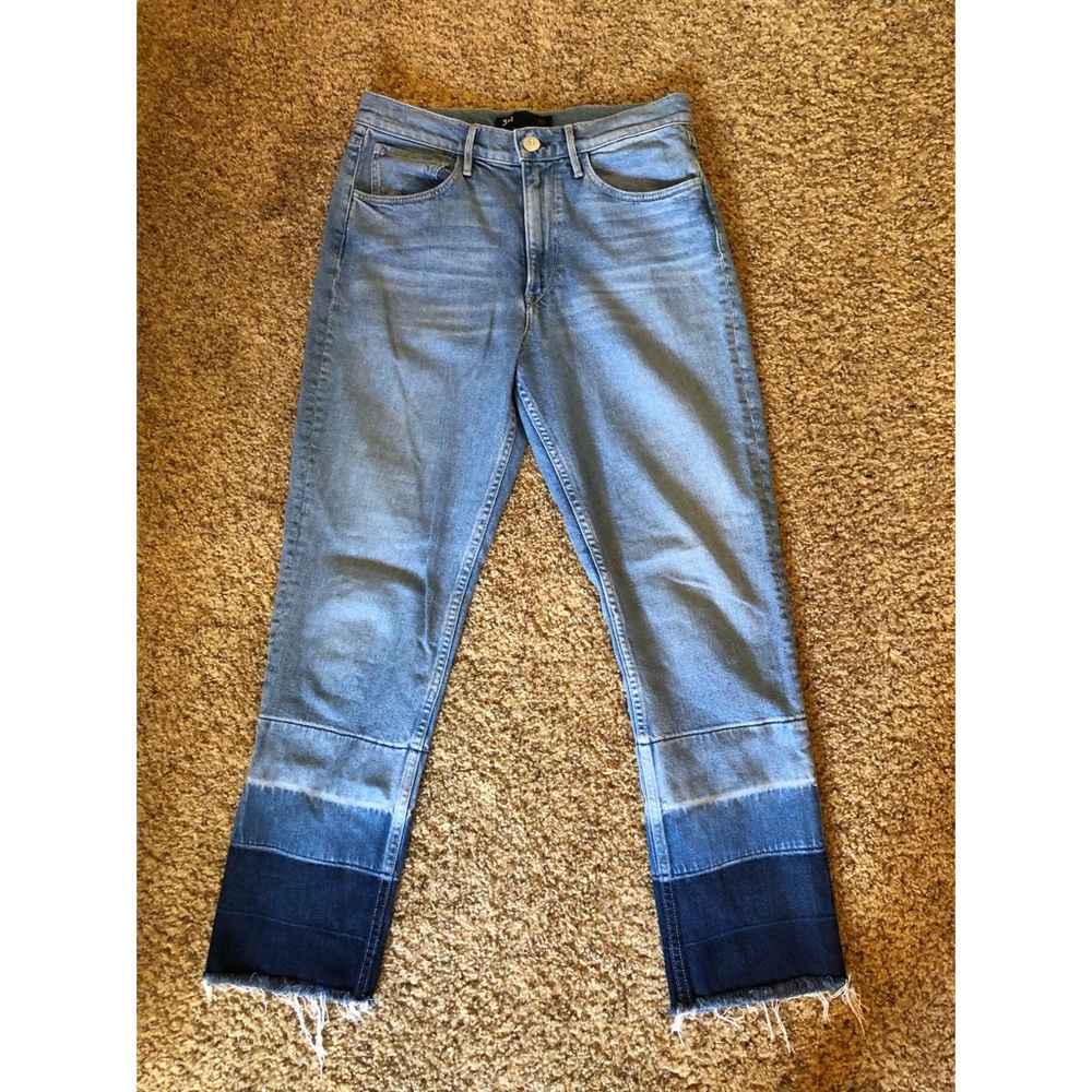 3x1 high rise light washed mom jeans 👖